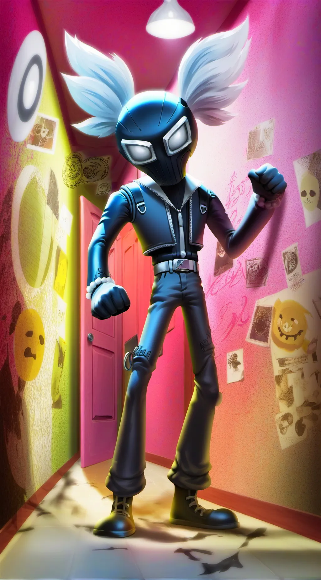 ai character: Mr kitty background