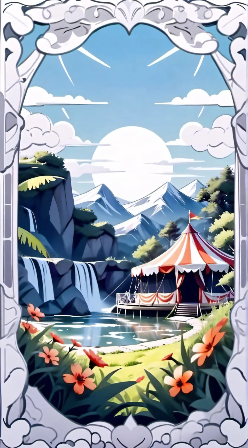 ai character: TADA background