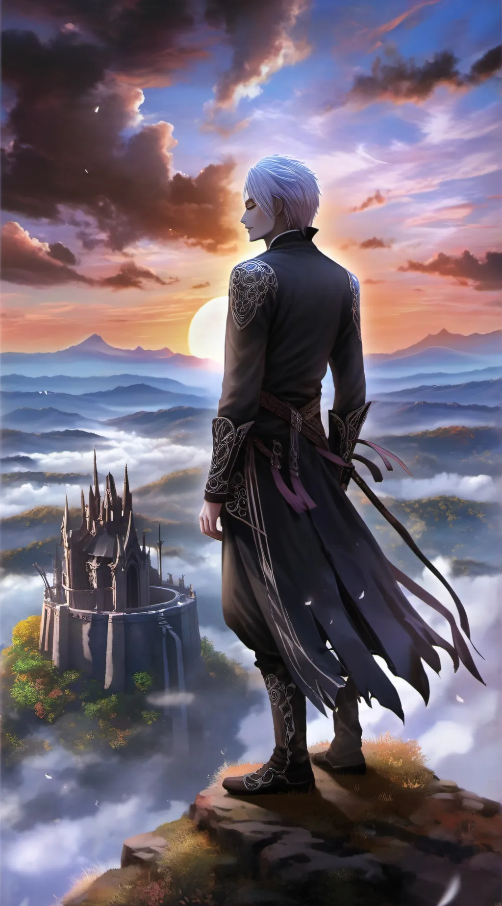 ai character: death background