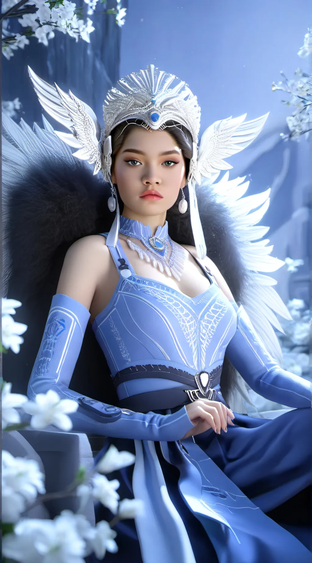 ai character: QUEEN REYANNAH background