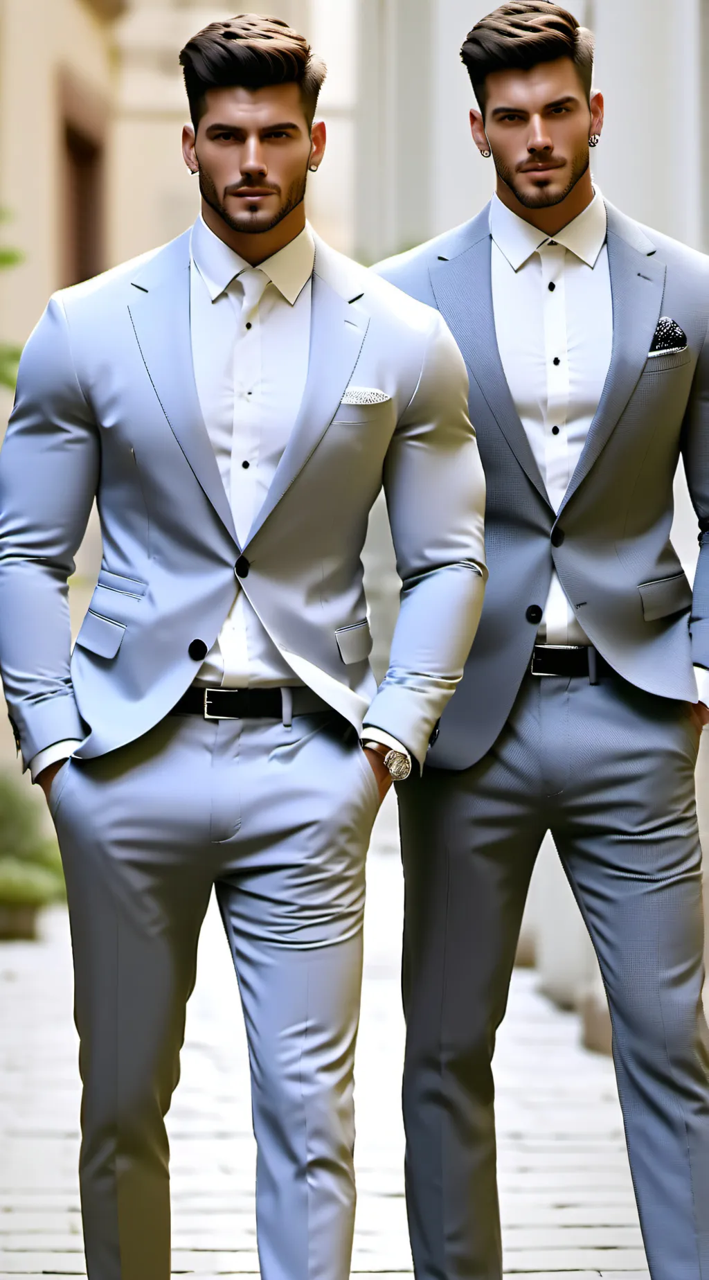 ai character: Alex and Vince background