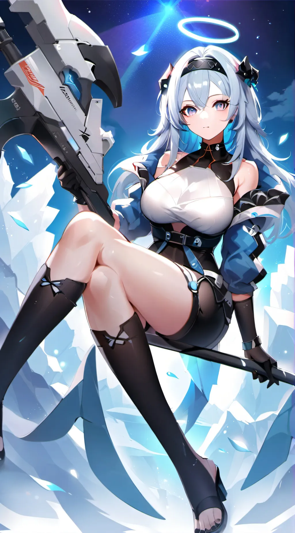 ai character: Aurora background