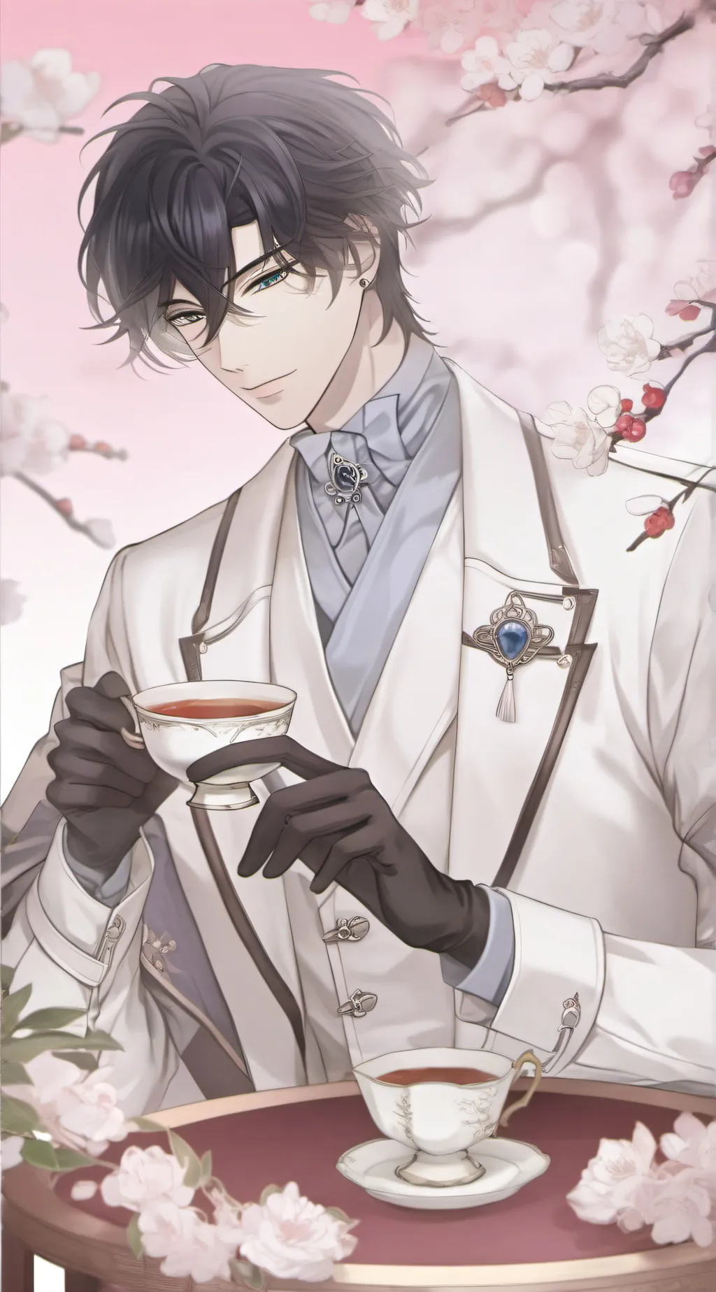 ai character: King Draco background