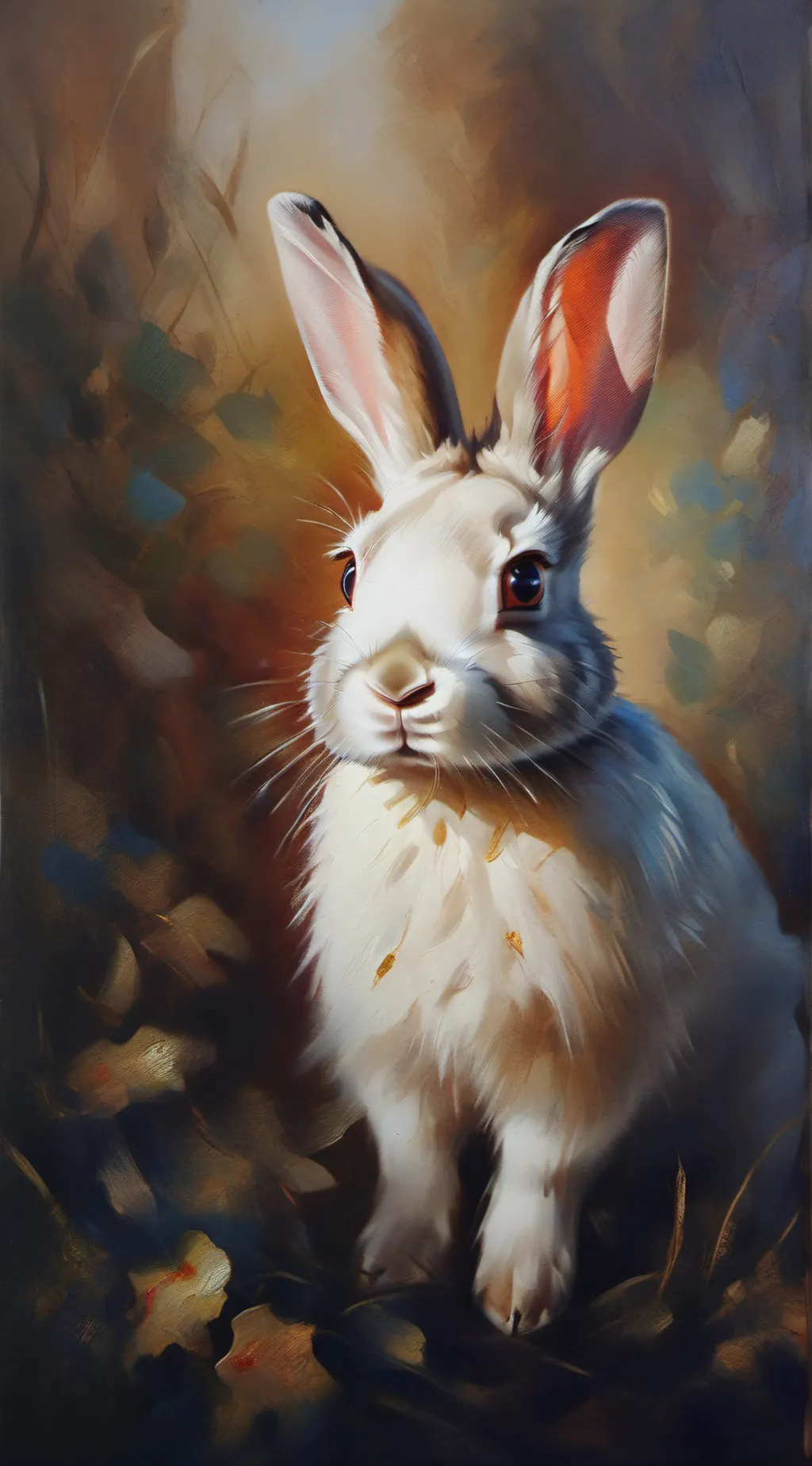 ai character: HPbunny background