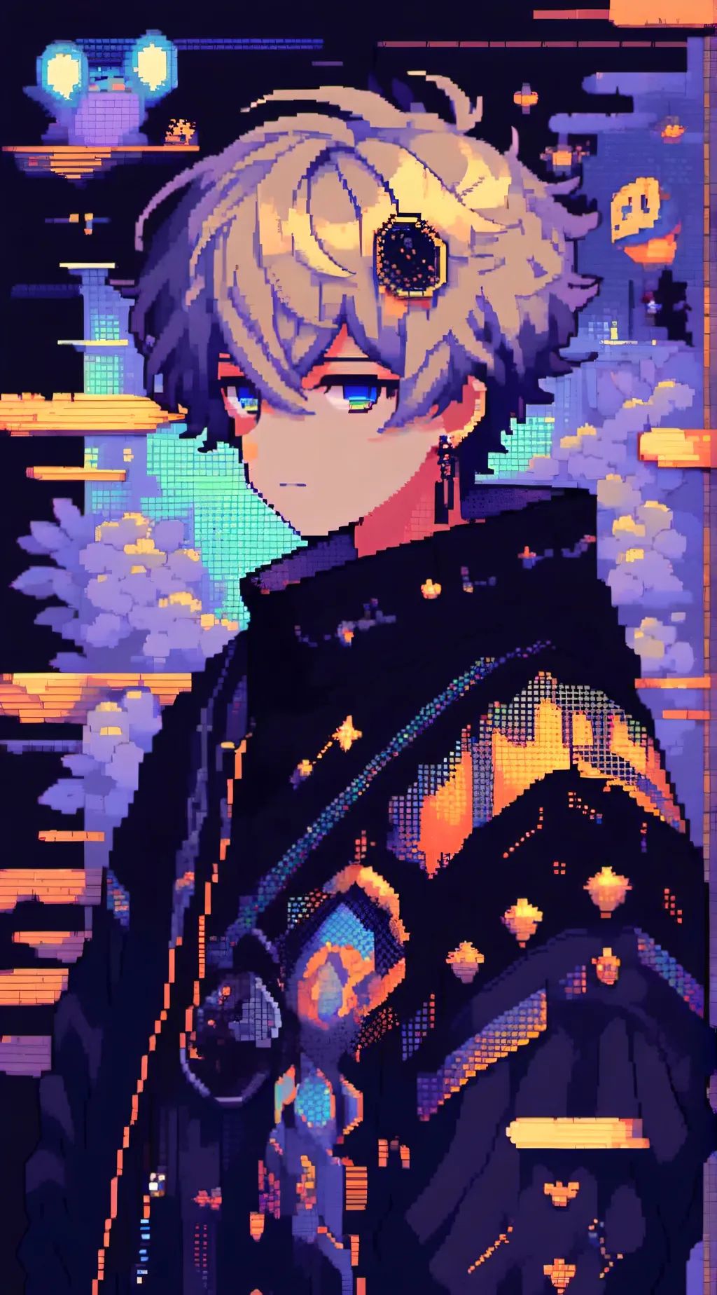 ai character: theo background