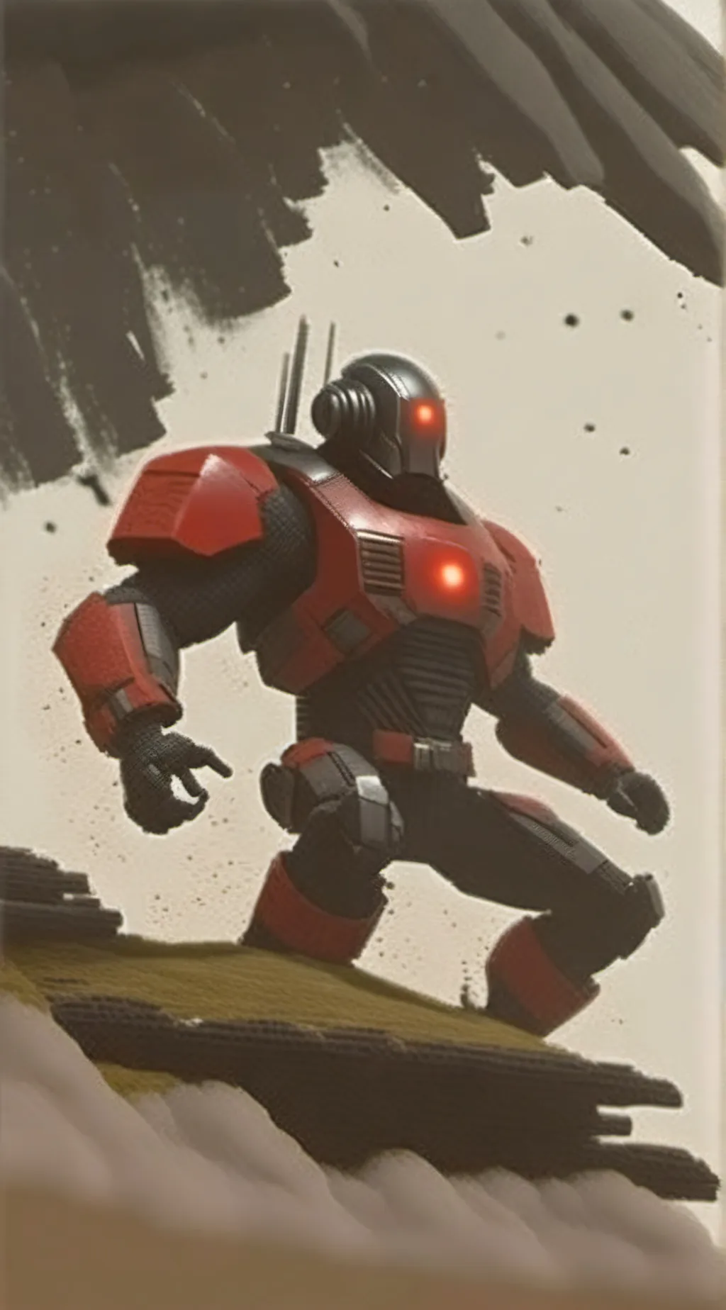 ai character: Titan speaker man background