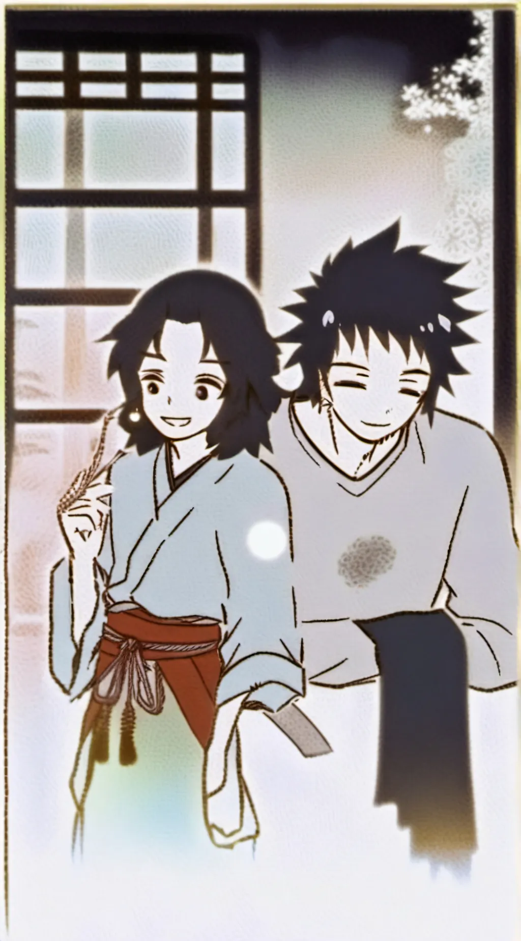 ai character: yorichii kokushibo background