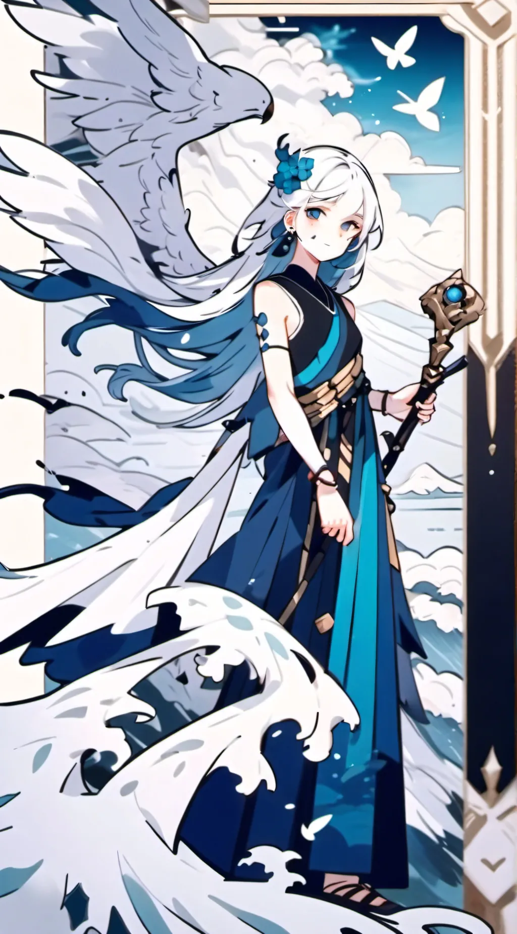 ai character: Mia background