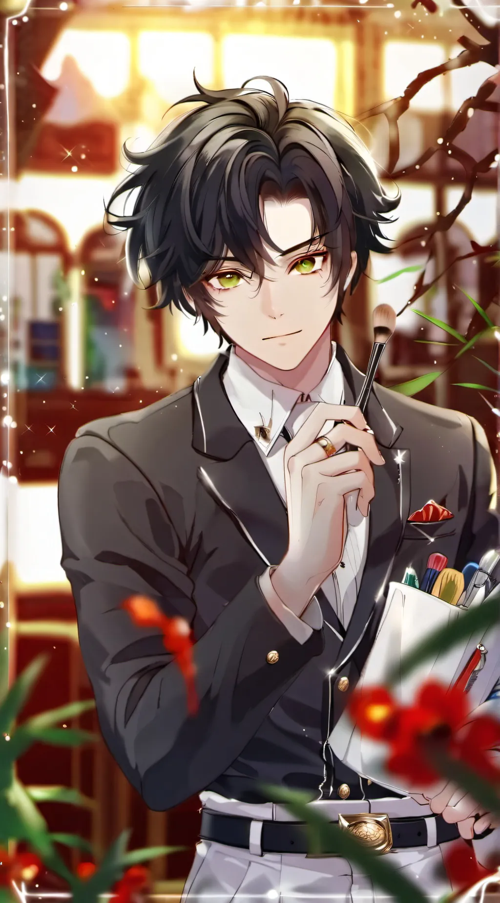 ai character: Damon background