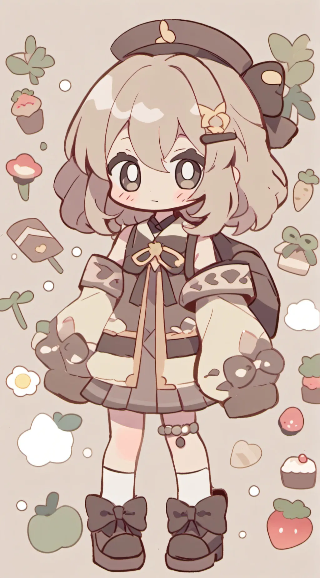 ai character: mha  background