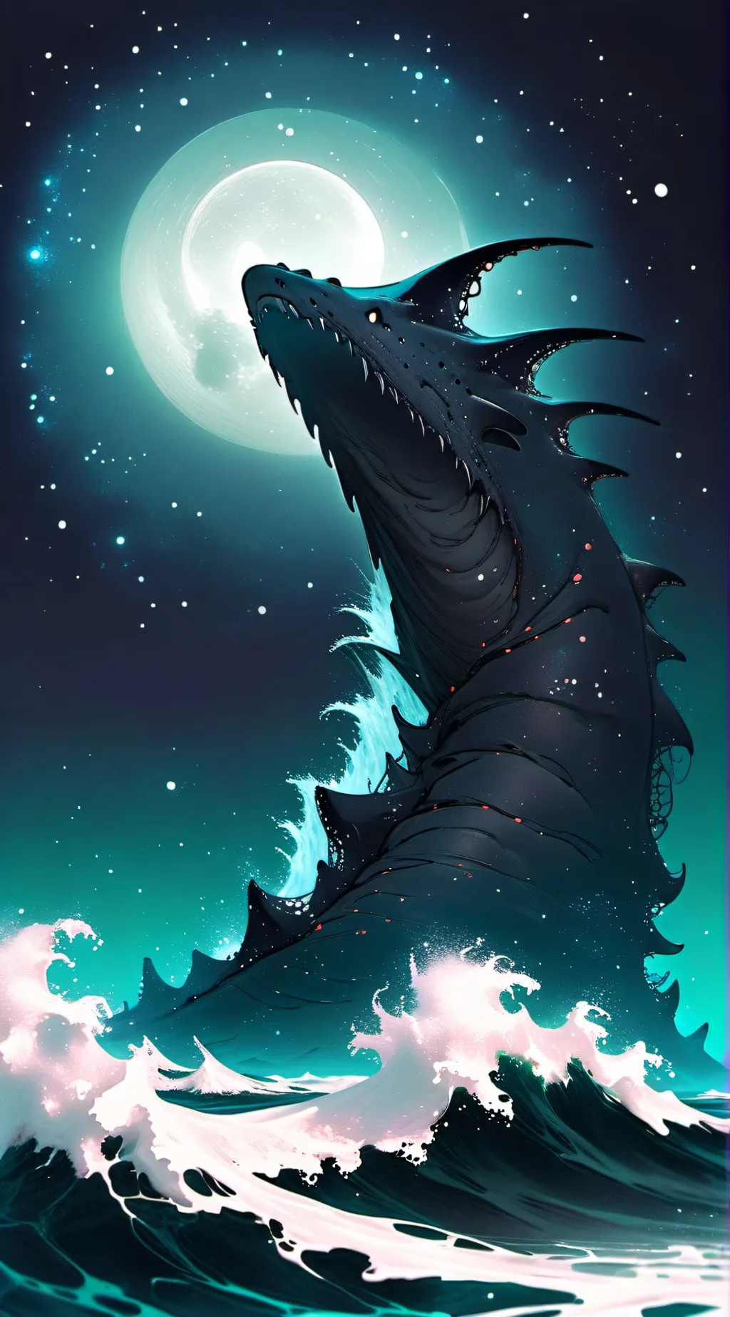 ai character: One piece  background