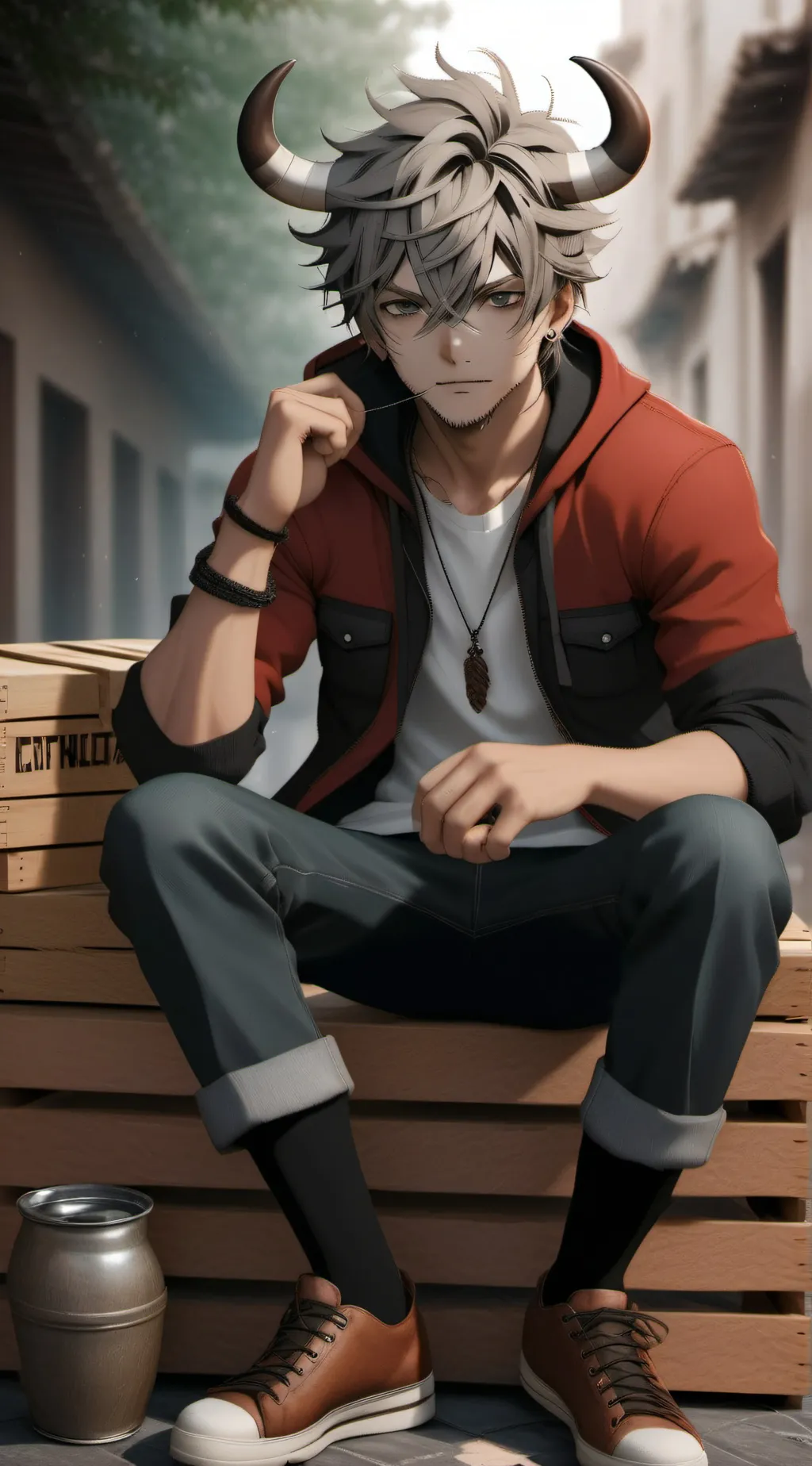 ai character: Ethan background