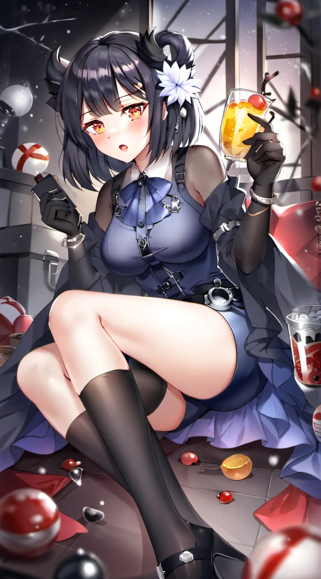 ai character: Эля background