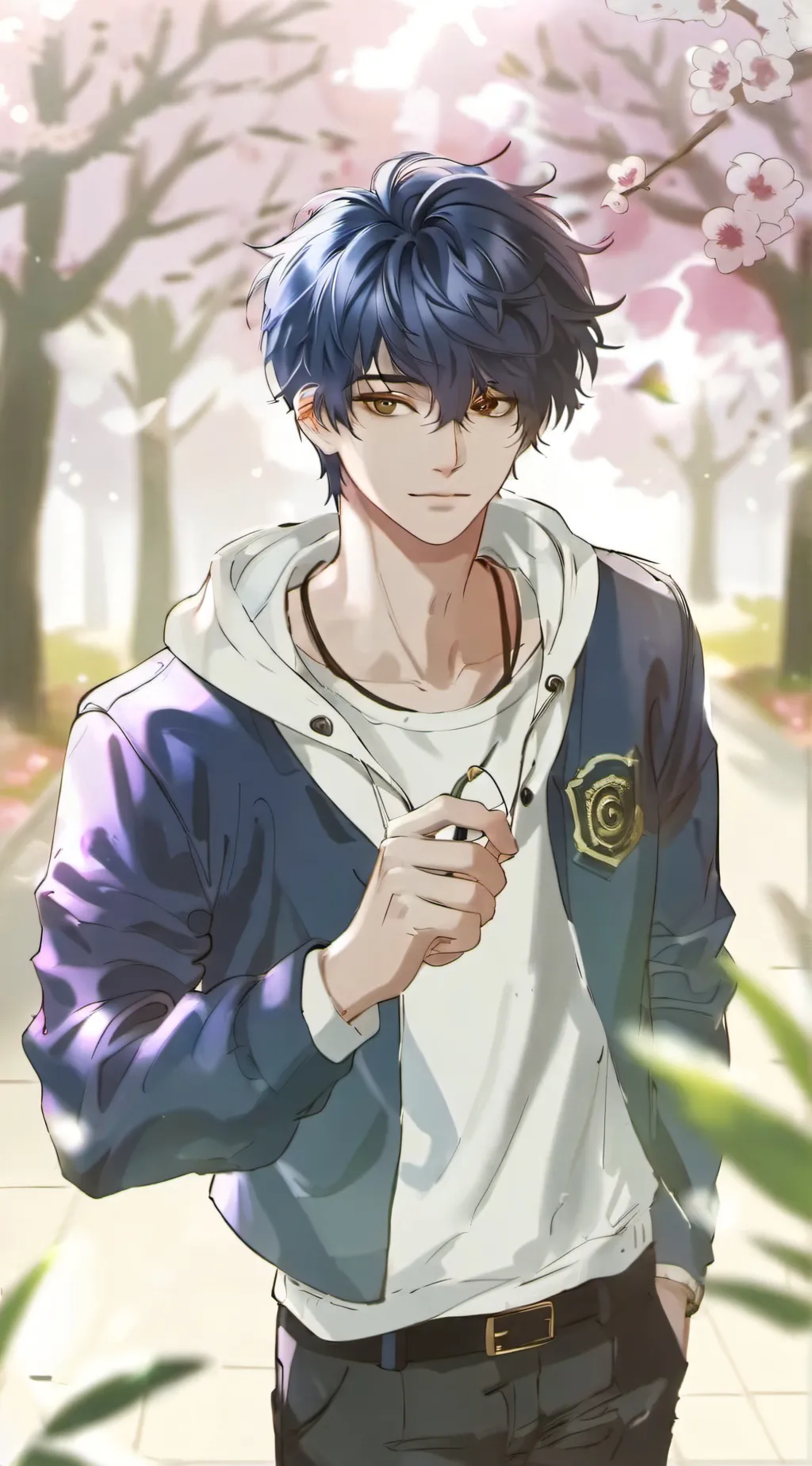 ai character: Zack Harry  background