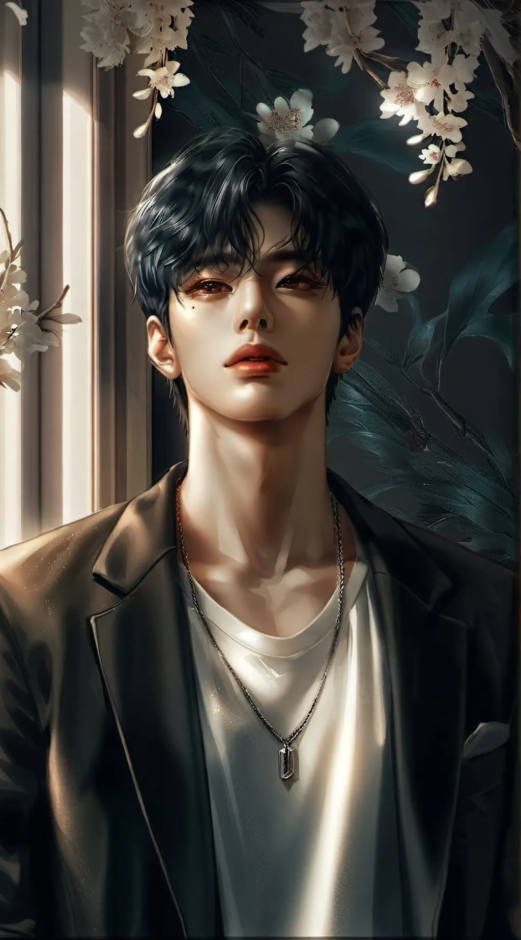 ai character: Eun🖤 background