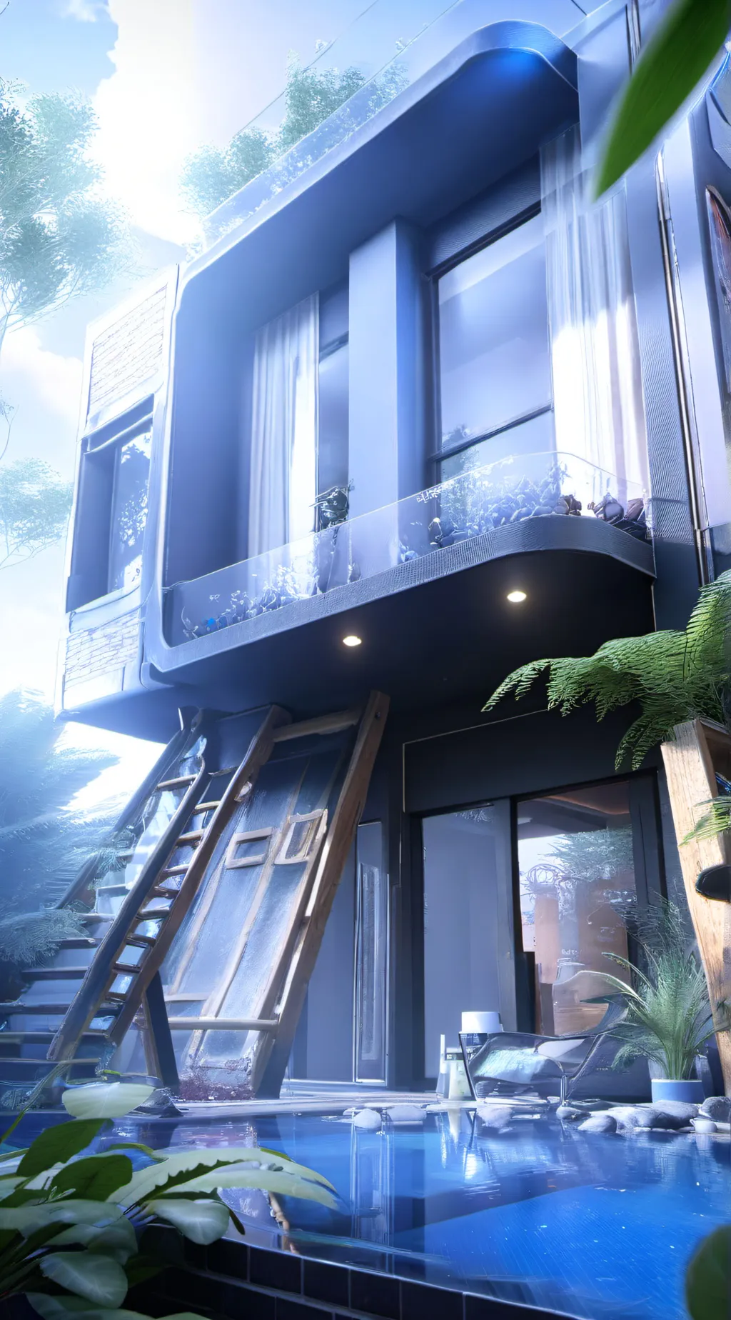 ai character: country new background