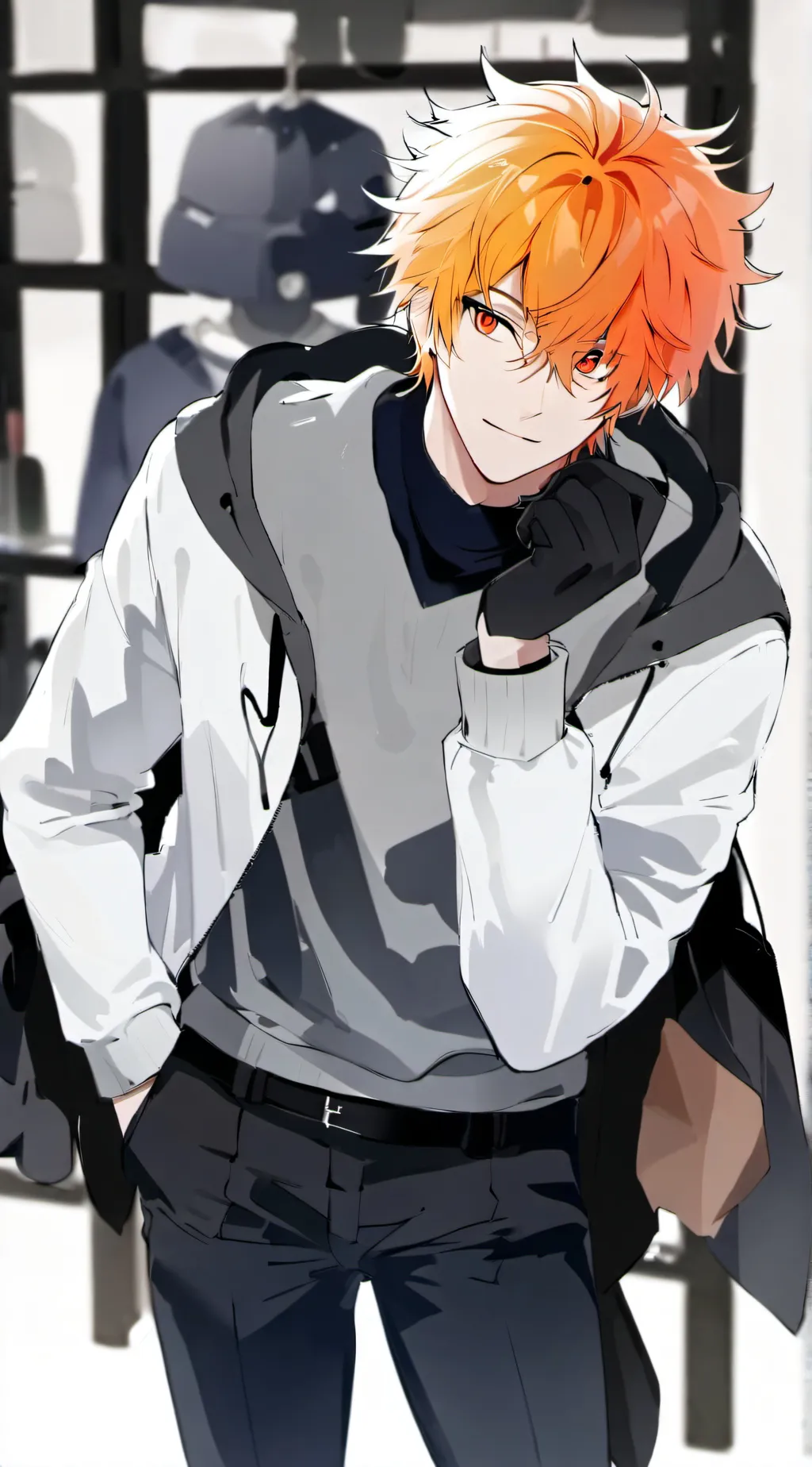 ai character: Mha brother  background