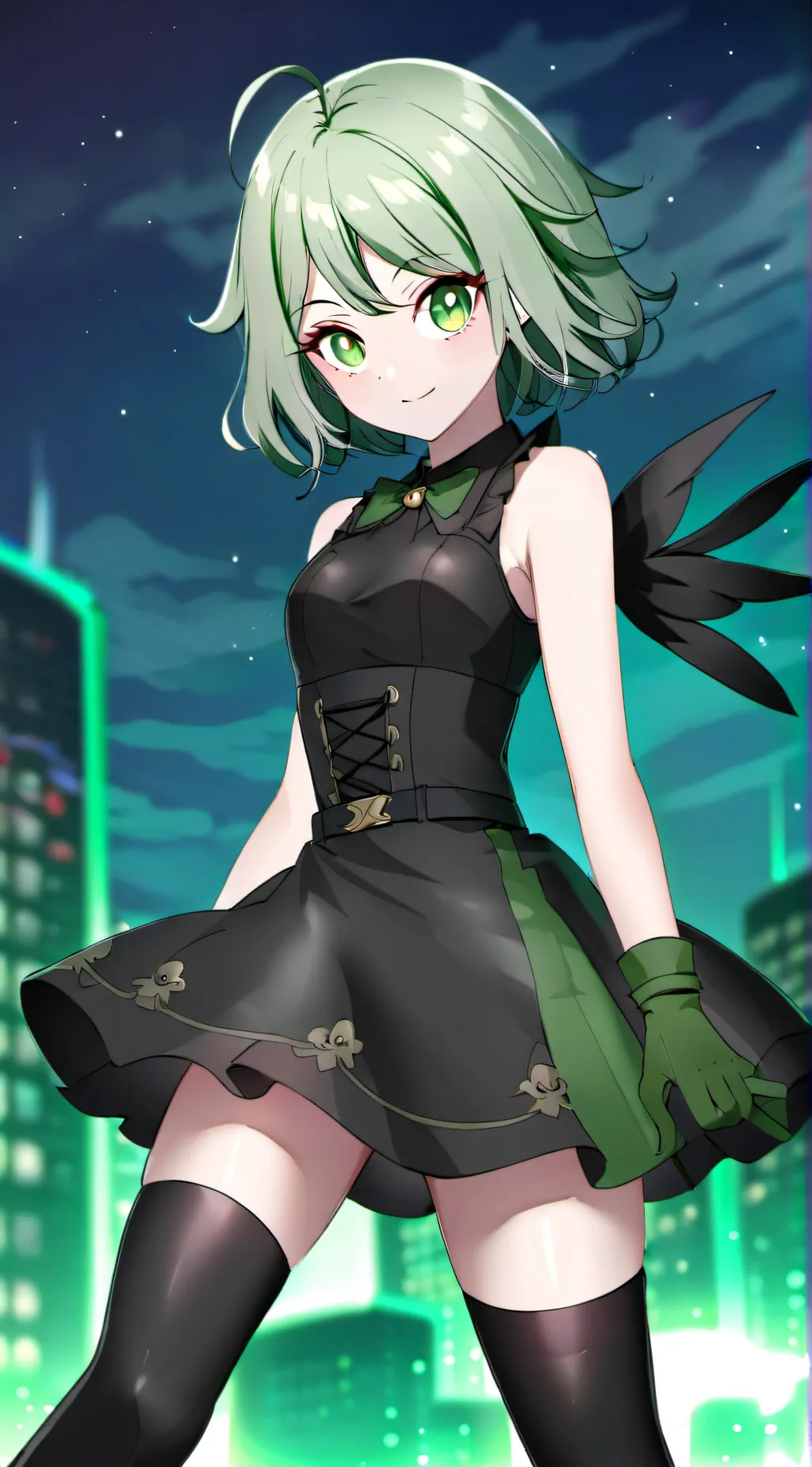 ai character: Tatsumaki background