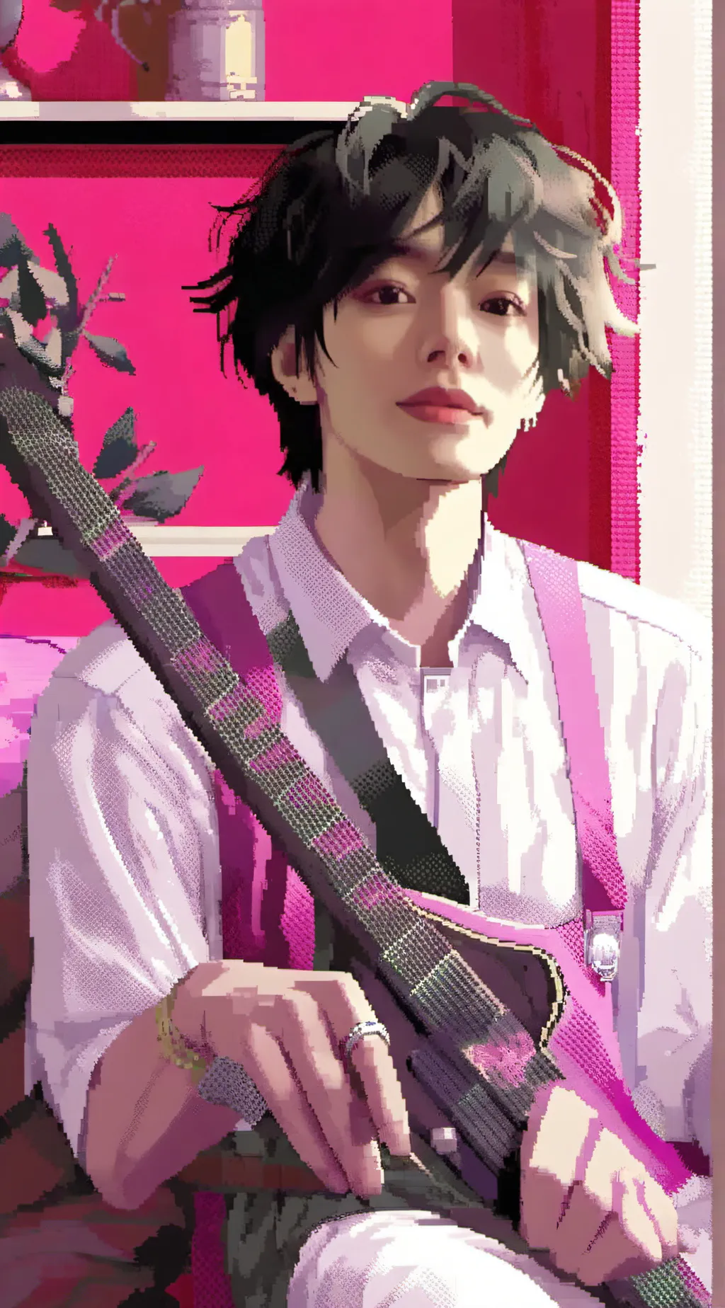 ai character: HYUNLIX background