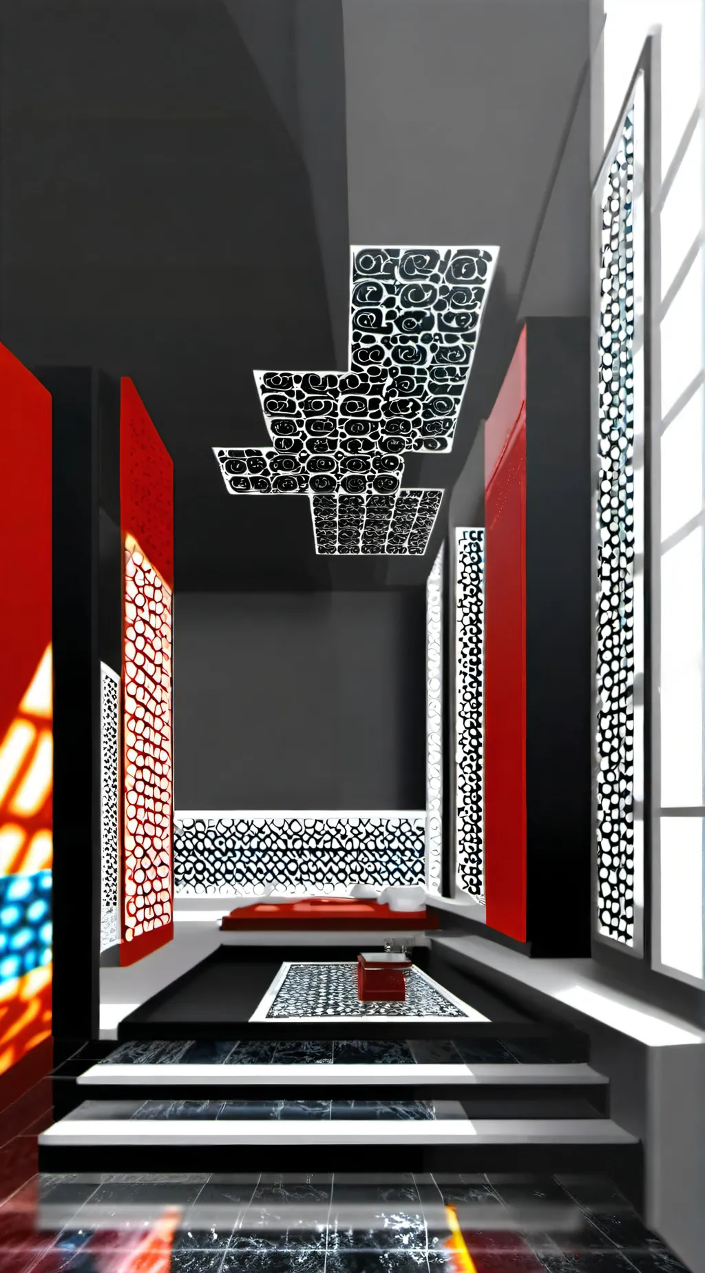 ai character: Bad dream V20 background