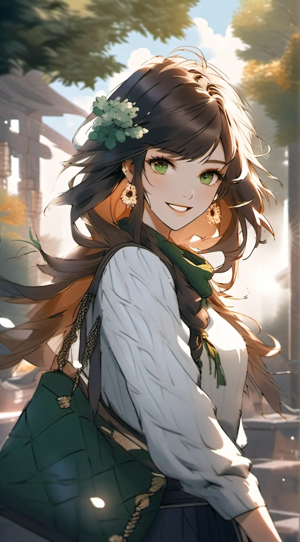 ai character: Olivia Powell background