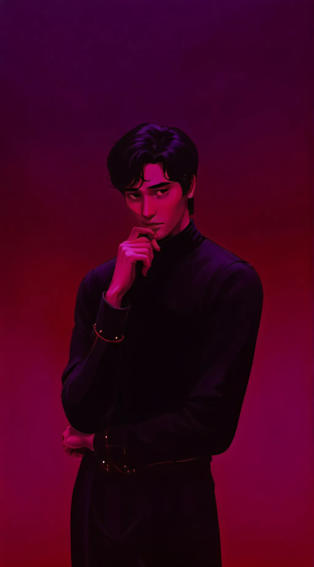 ai character: Michael afton  background