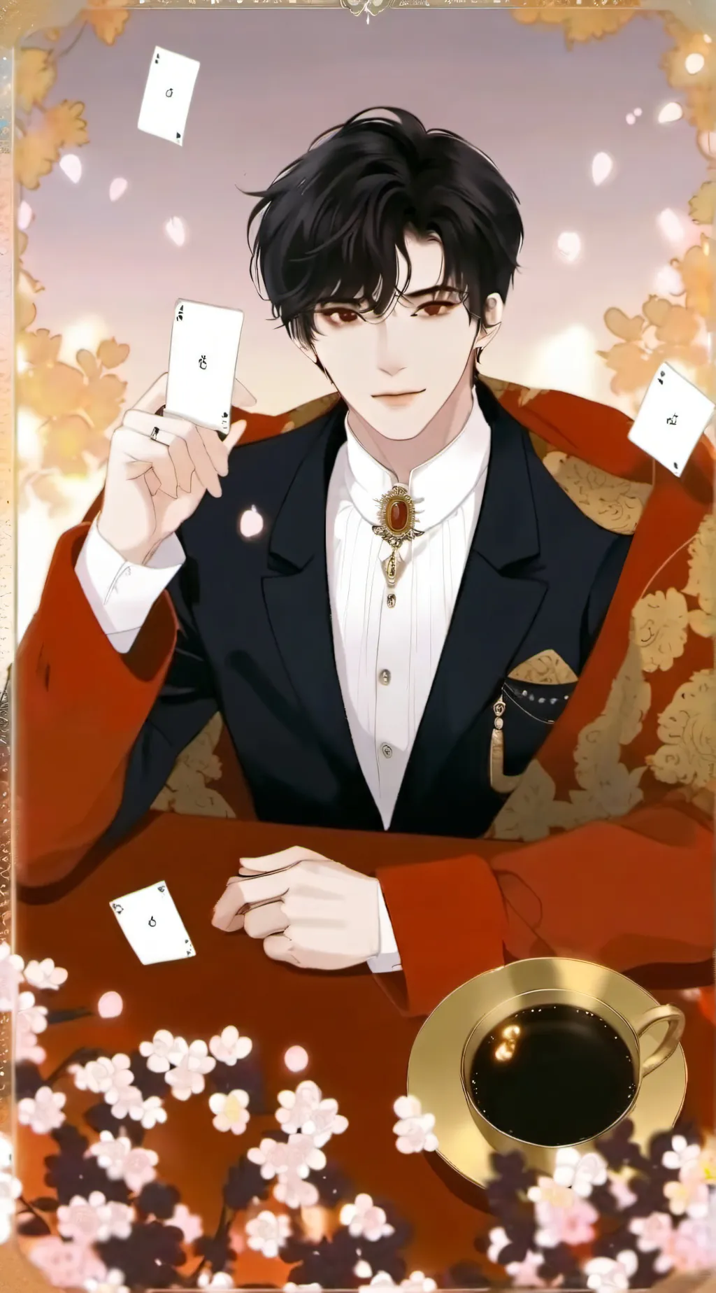 ai character: Sean John  background