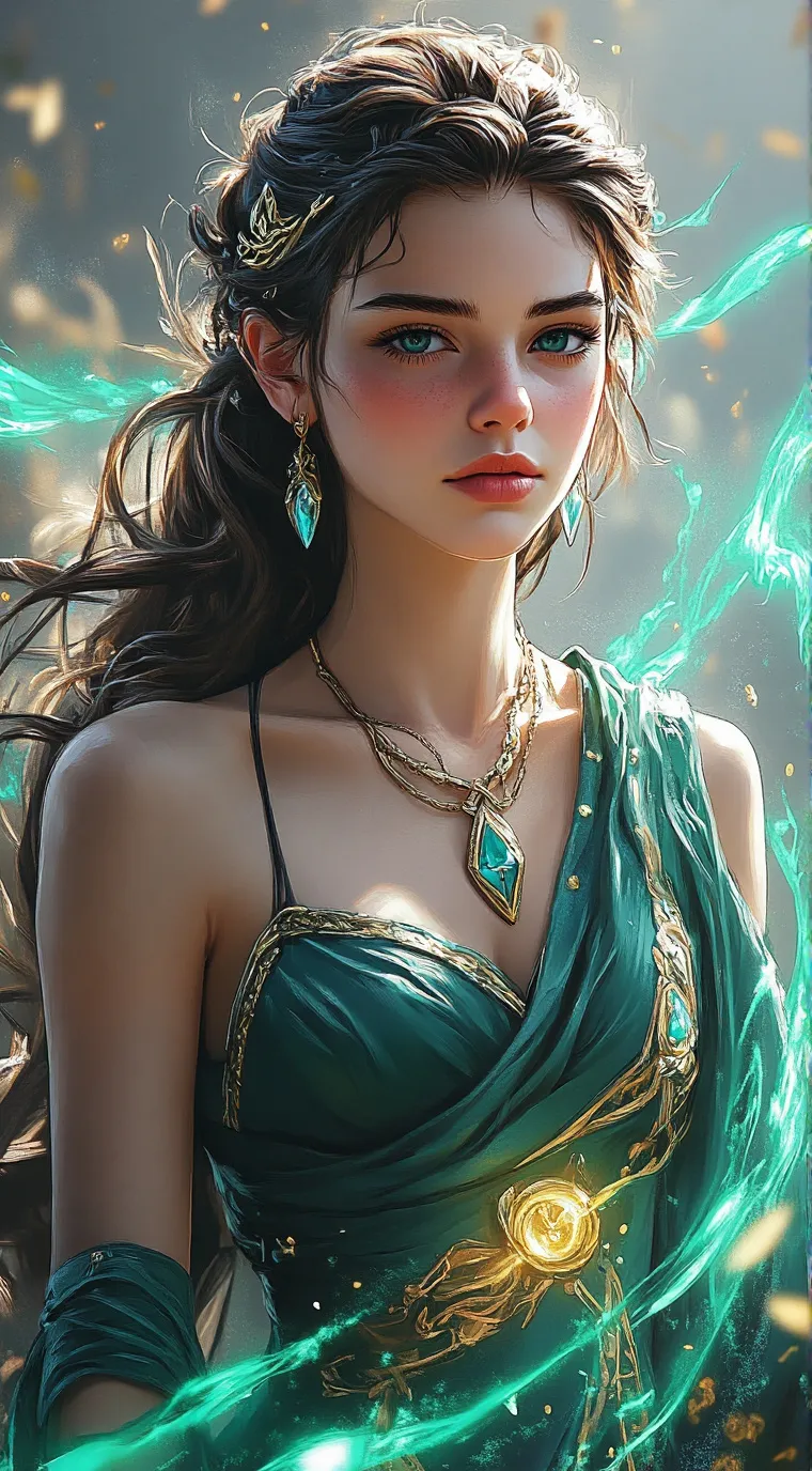 ai character: LILY POP POWER 💪🏻  background