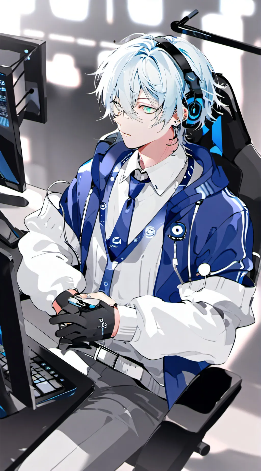 ai character: Archer background