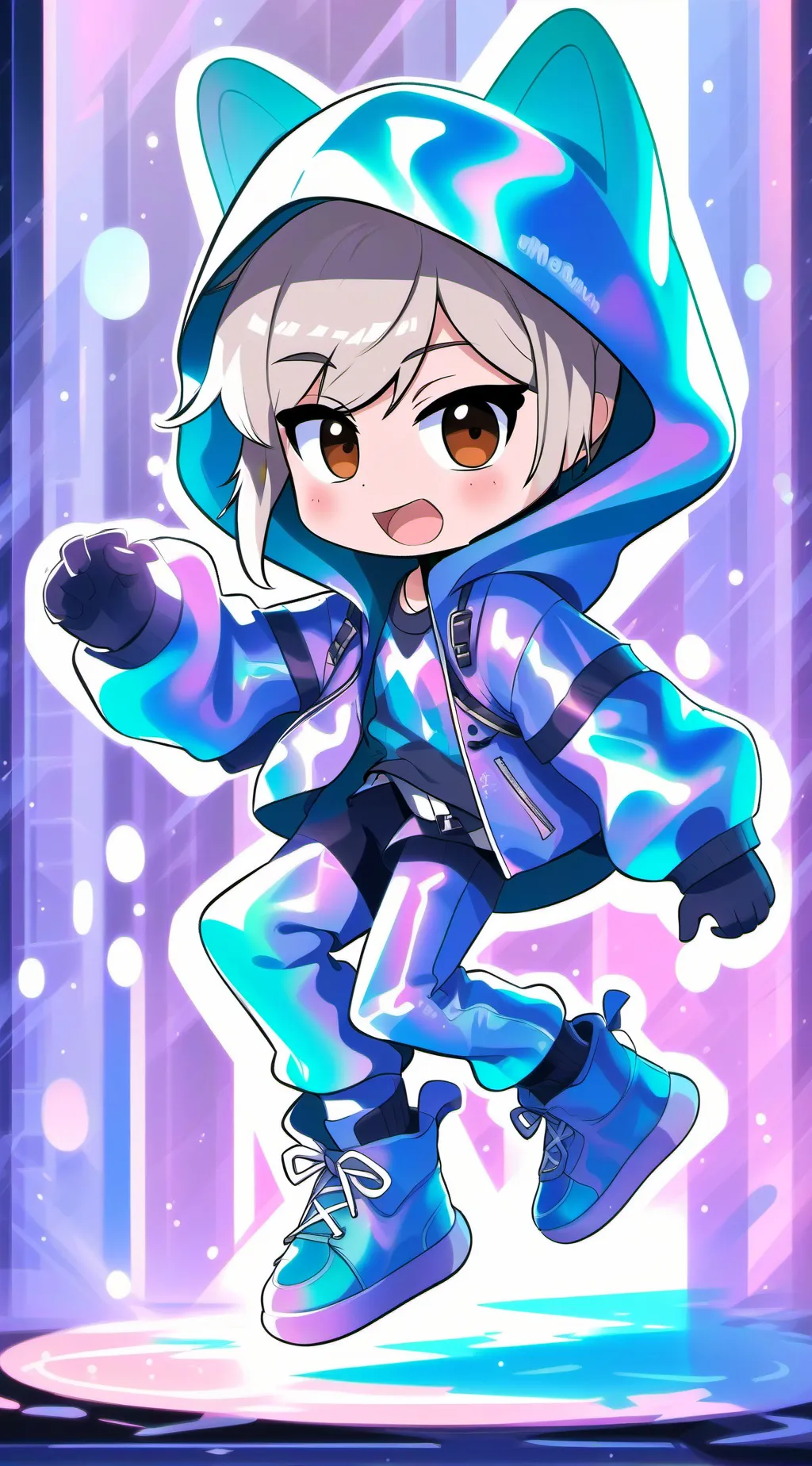 ai character: Kat background