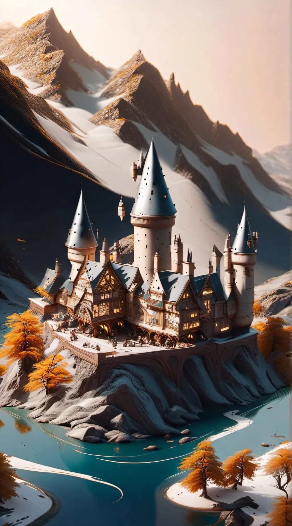 ai character: HOGWARTS DRAMAAAAA background