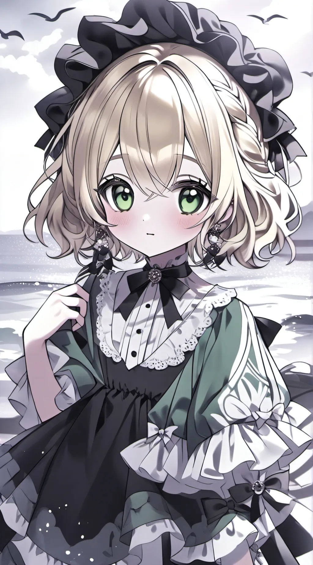 ai character: Maple  background