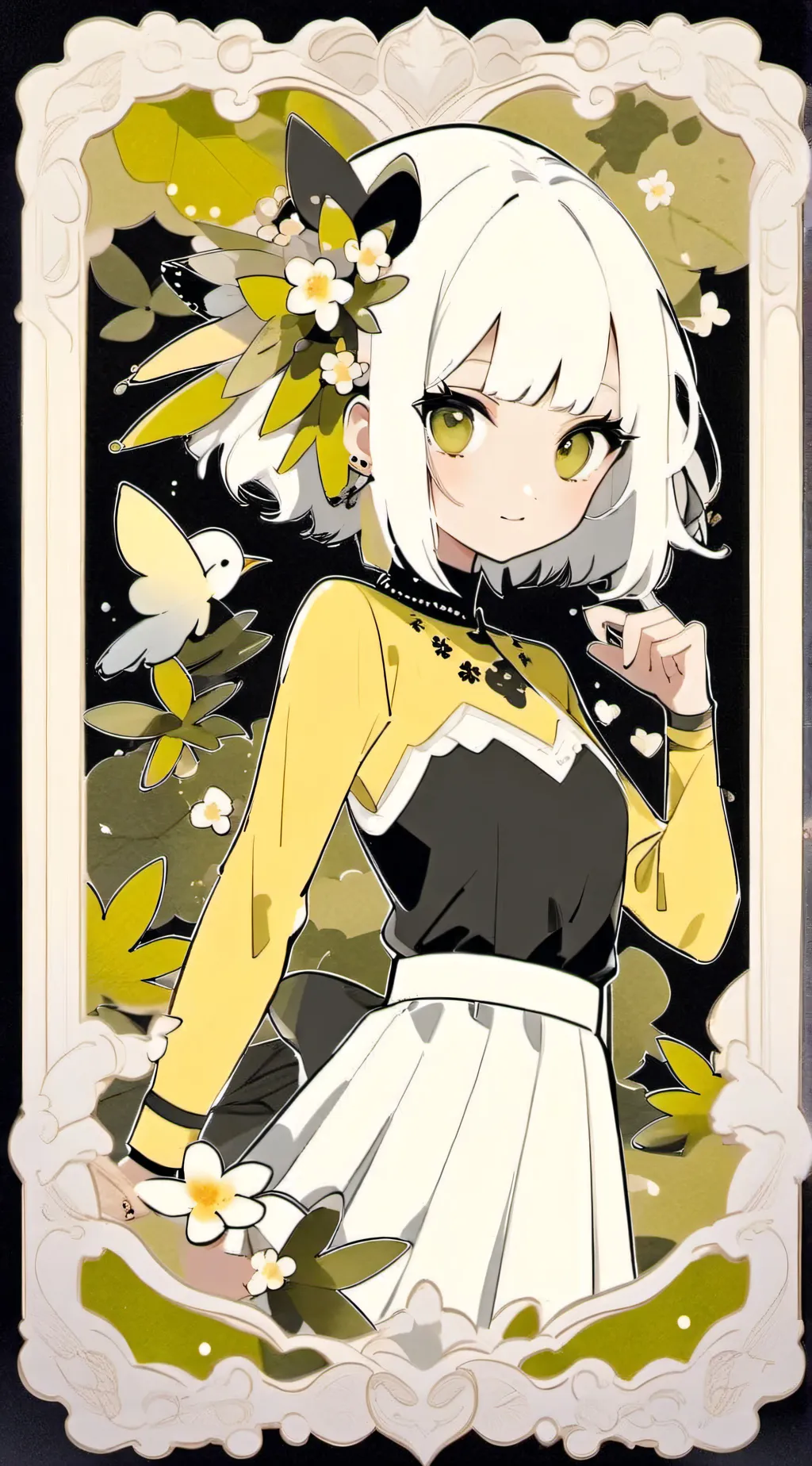 ai character: mha tiempo de vida background