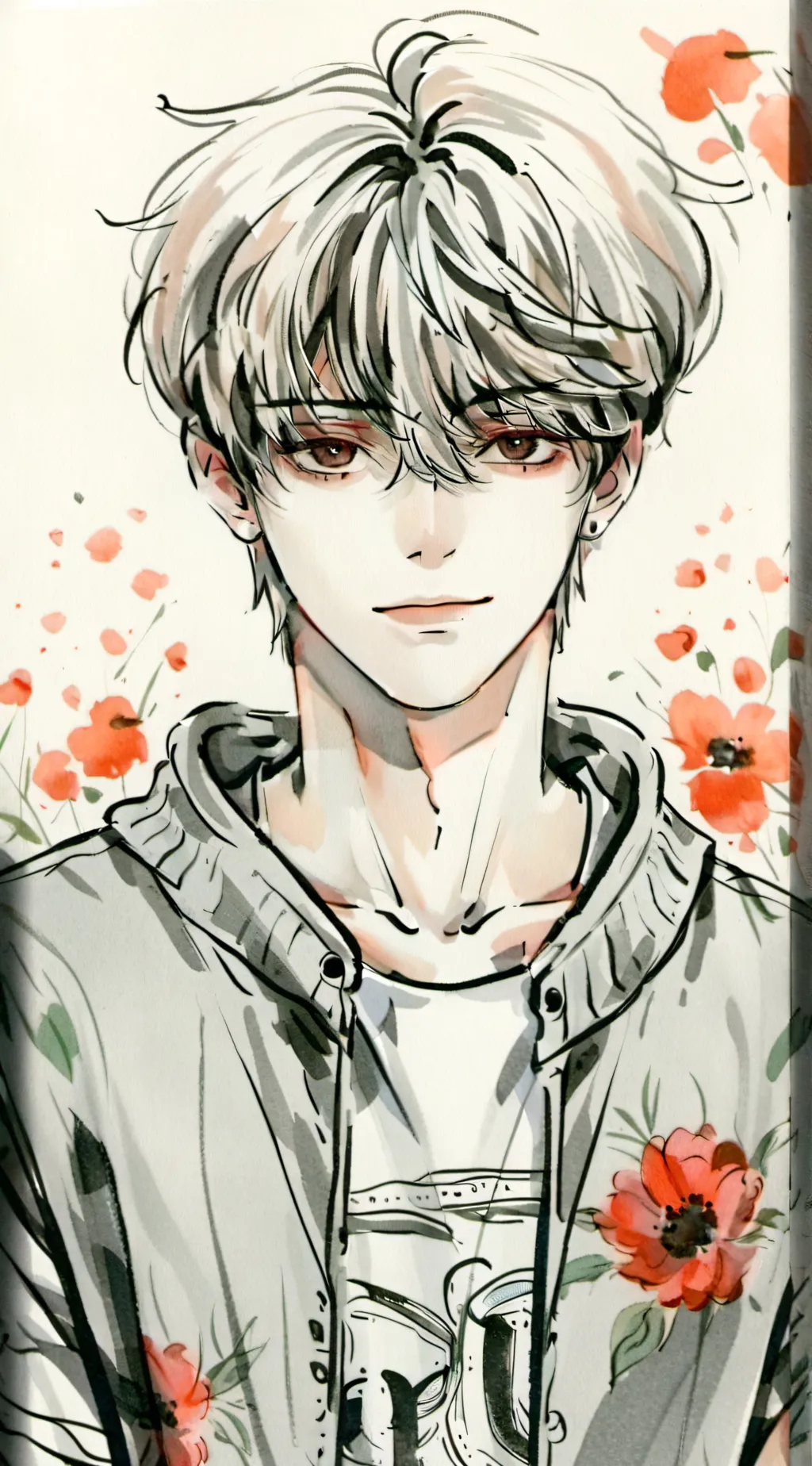 ai character: ☾Kaiser☀︎ background