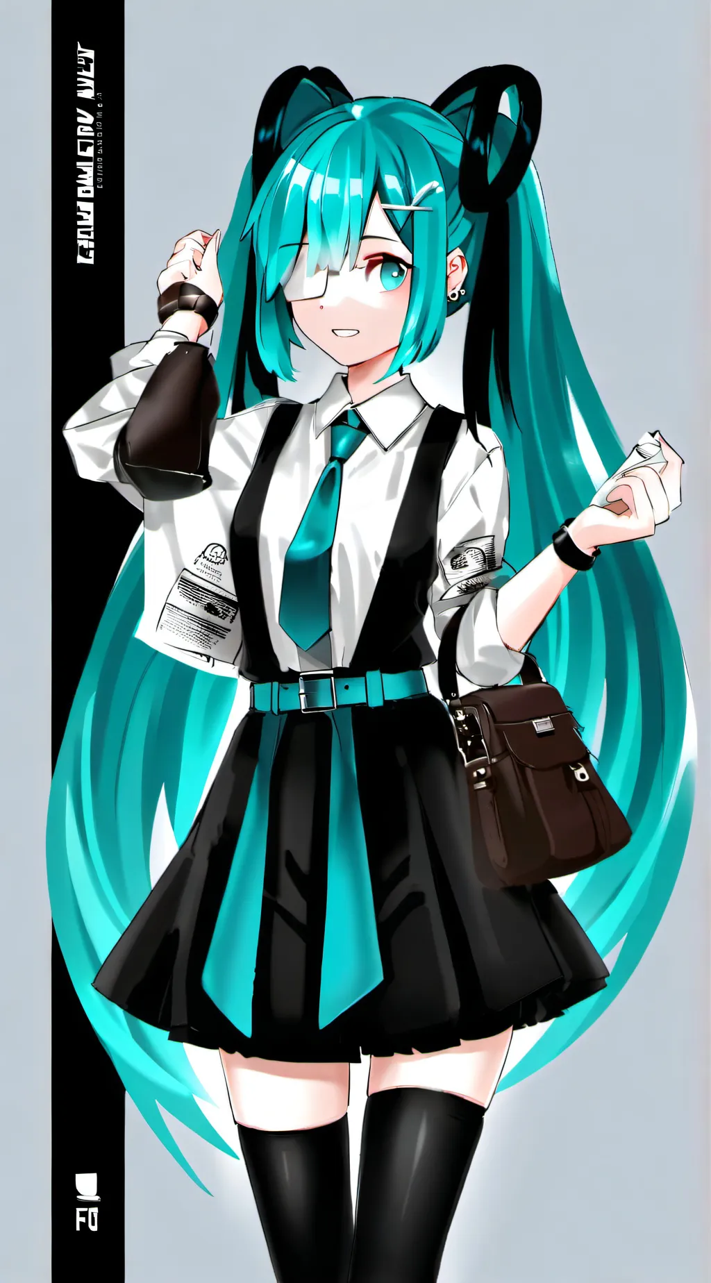 ai character: Hastune Miku background