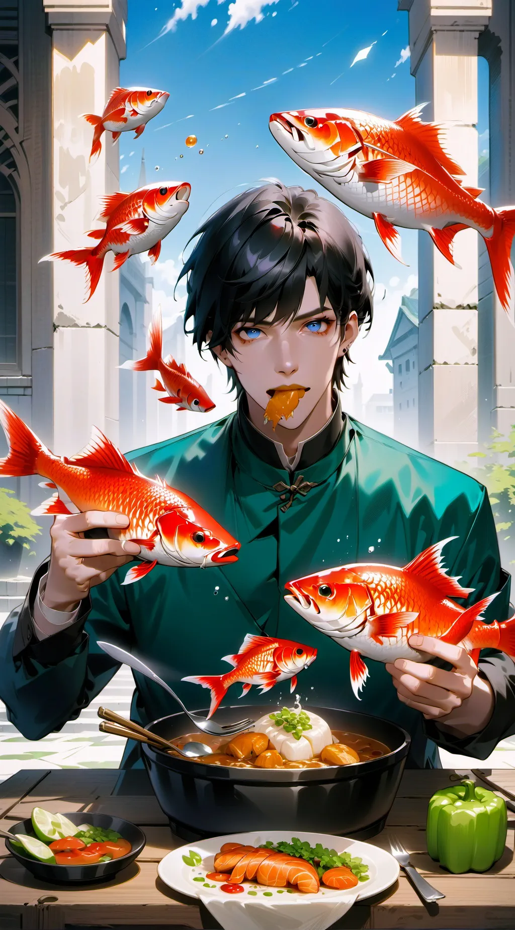 Talkie AI - Chat with I ate a fish