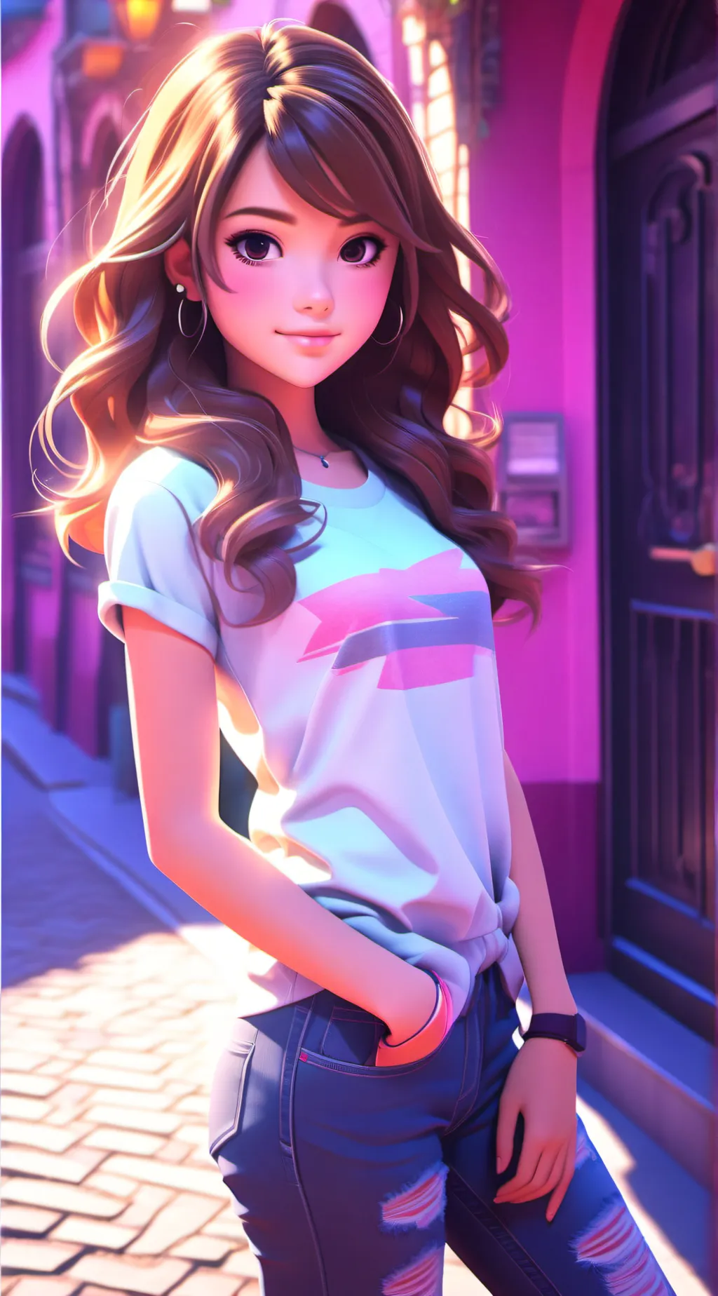 ai character: Reagan background