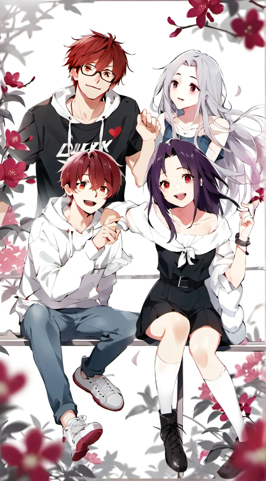 ai character: Bandyy sleepover~• background