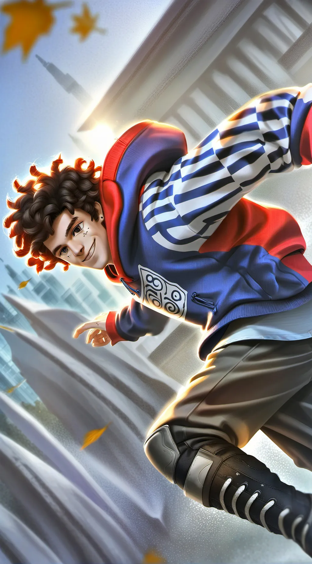 ai character: DJ Schmitz background