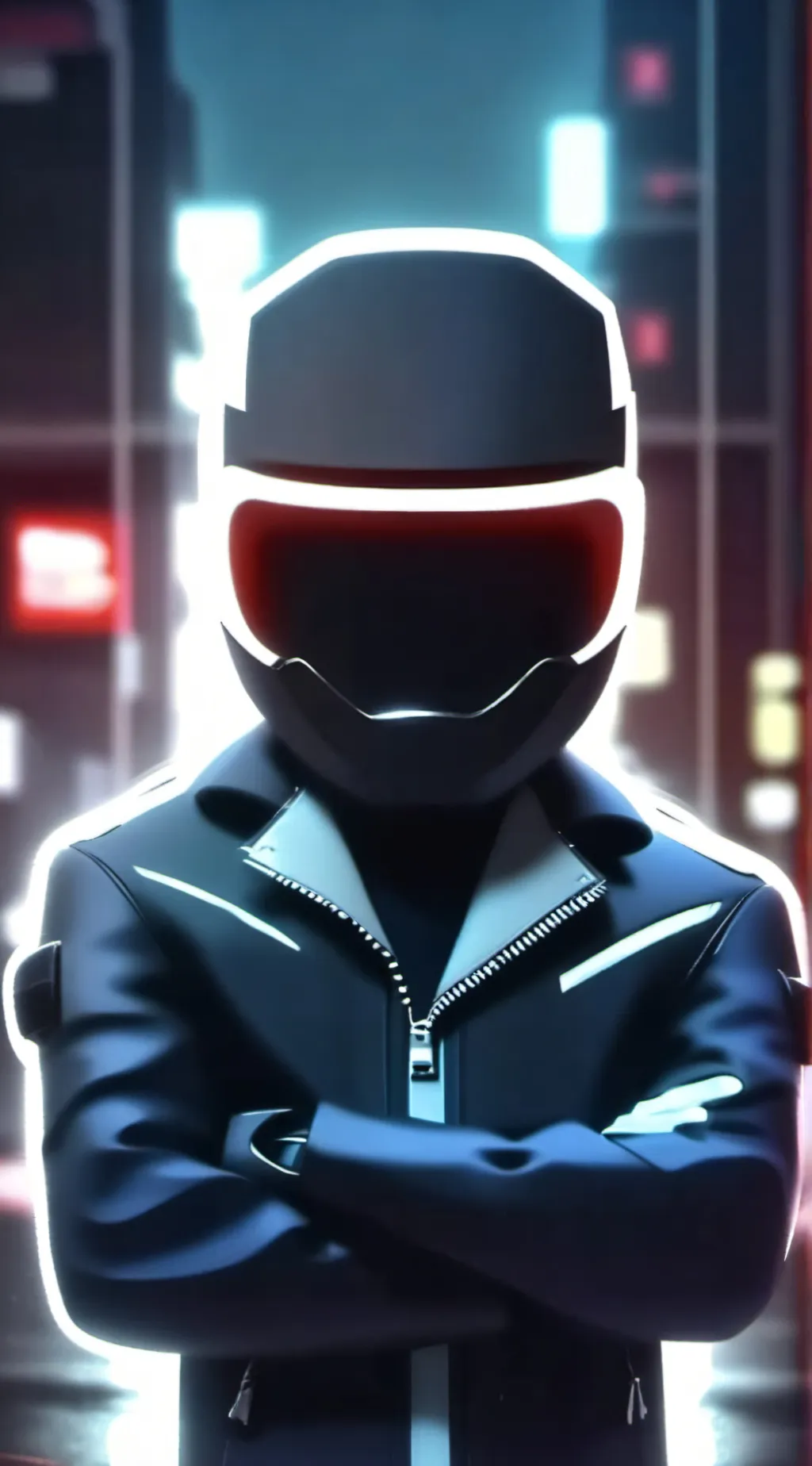 ai character: khan x door background