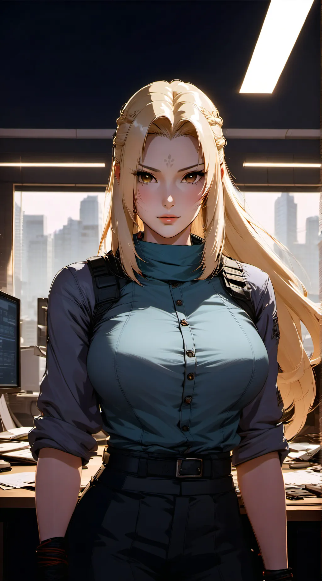 ai character: Hinami background