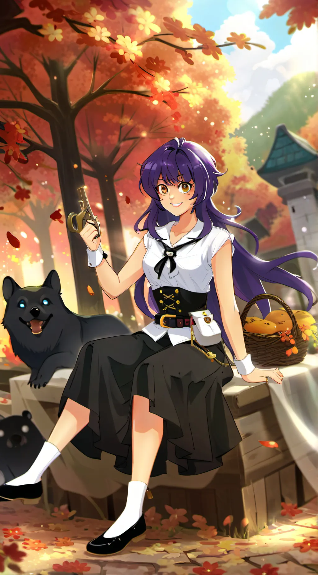 ai character: Aaron  background