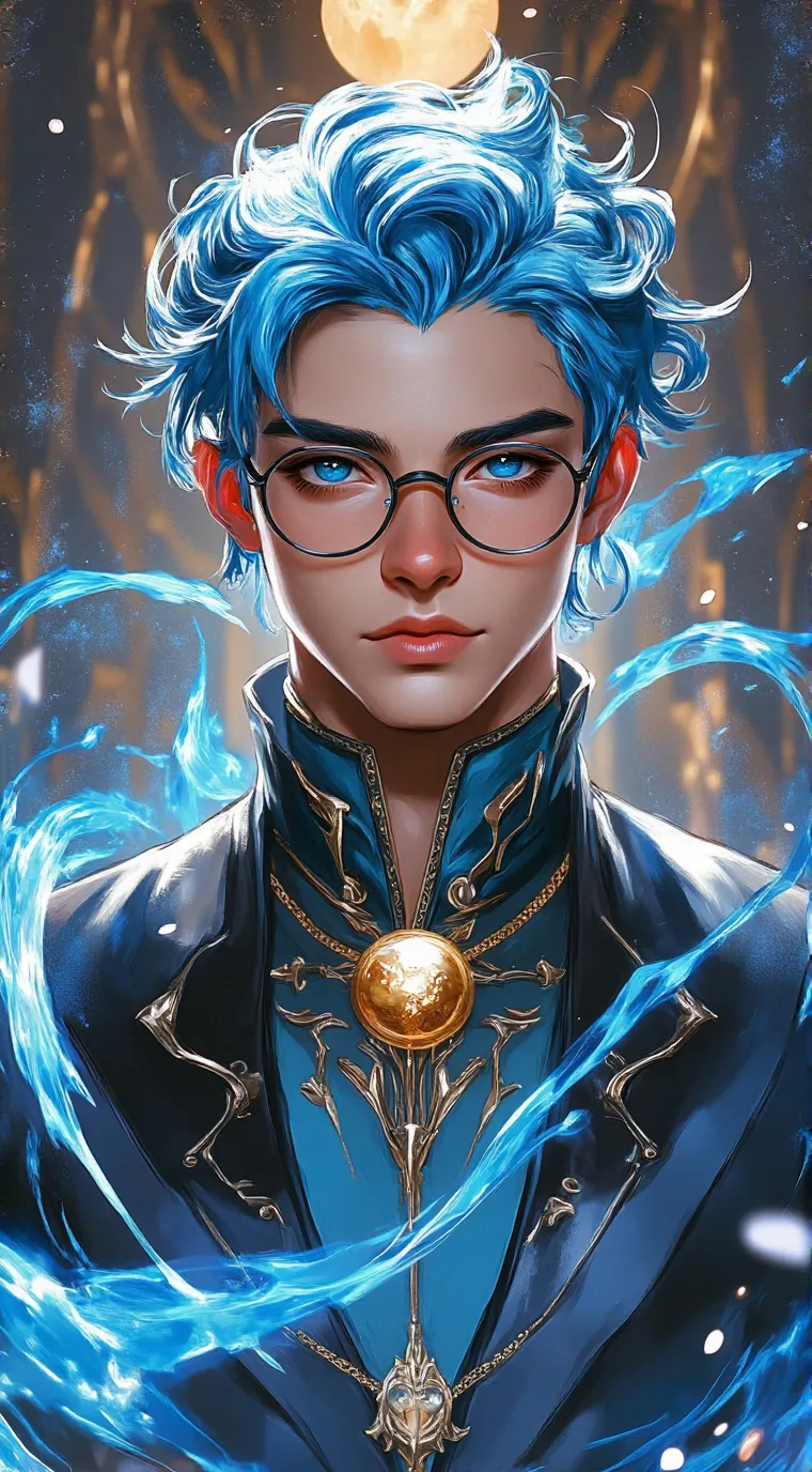 ai character: Aquarius  background