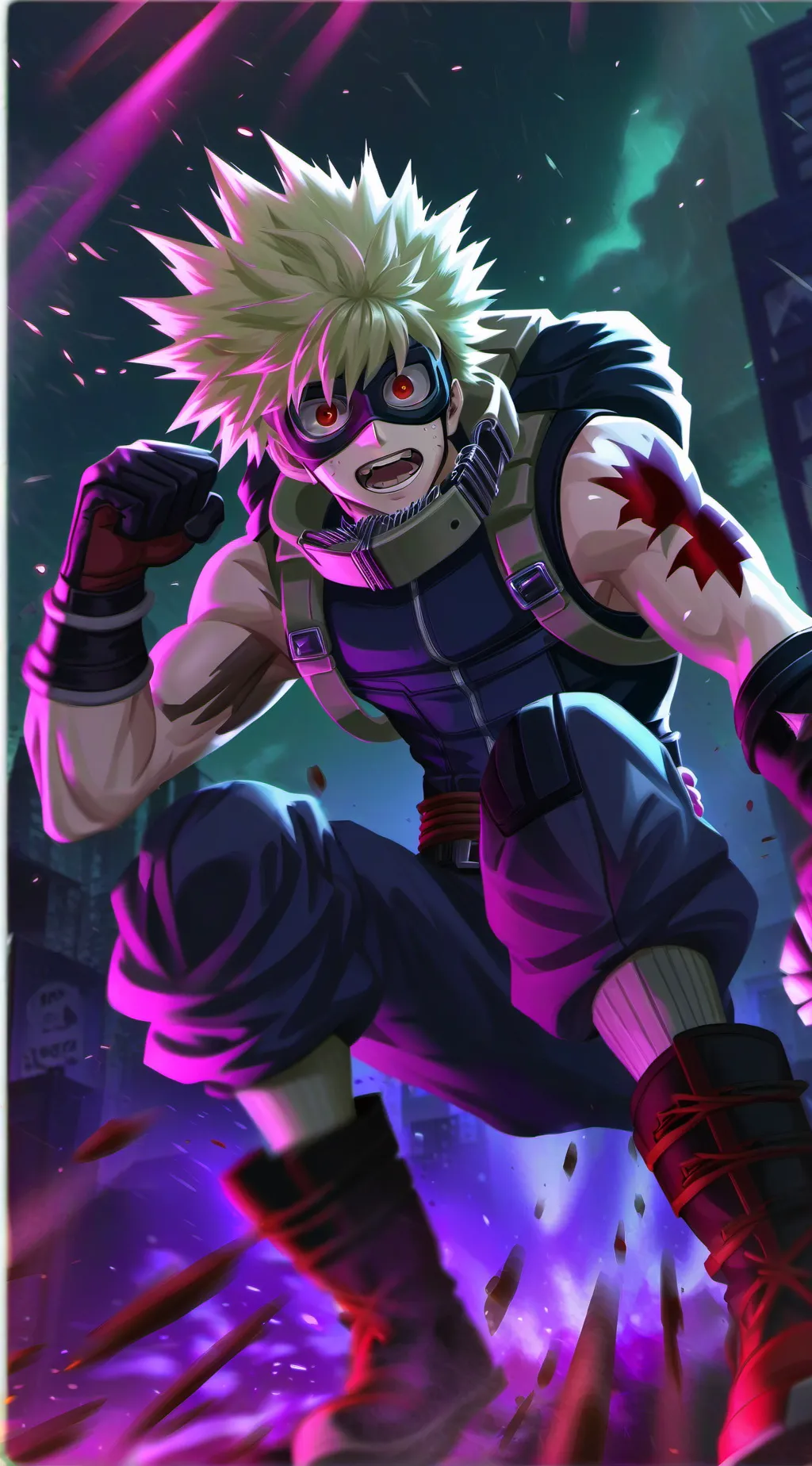 ai character: MHA background