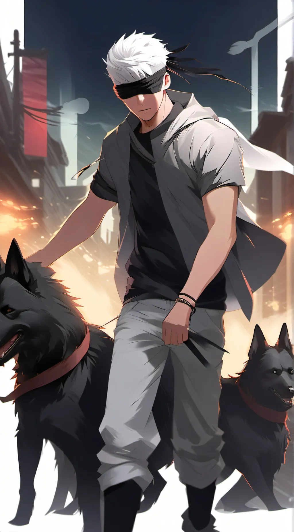 ai character: Gojo background