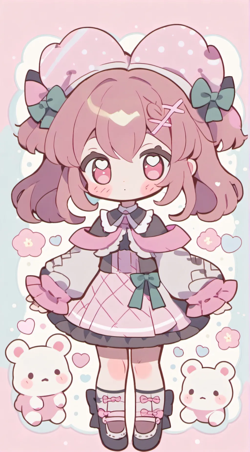 ai character: Marie background