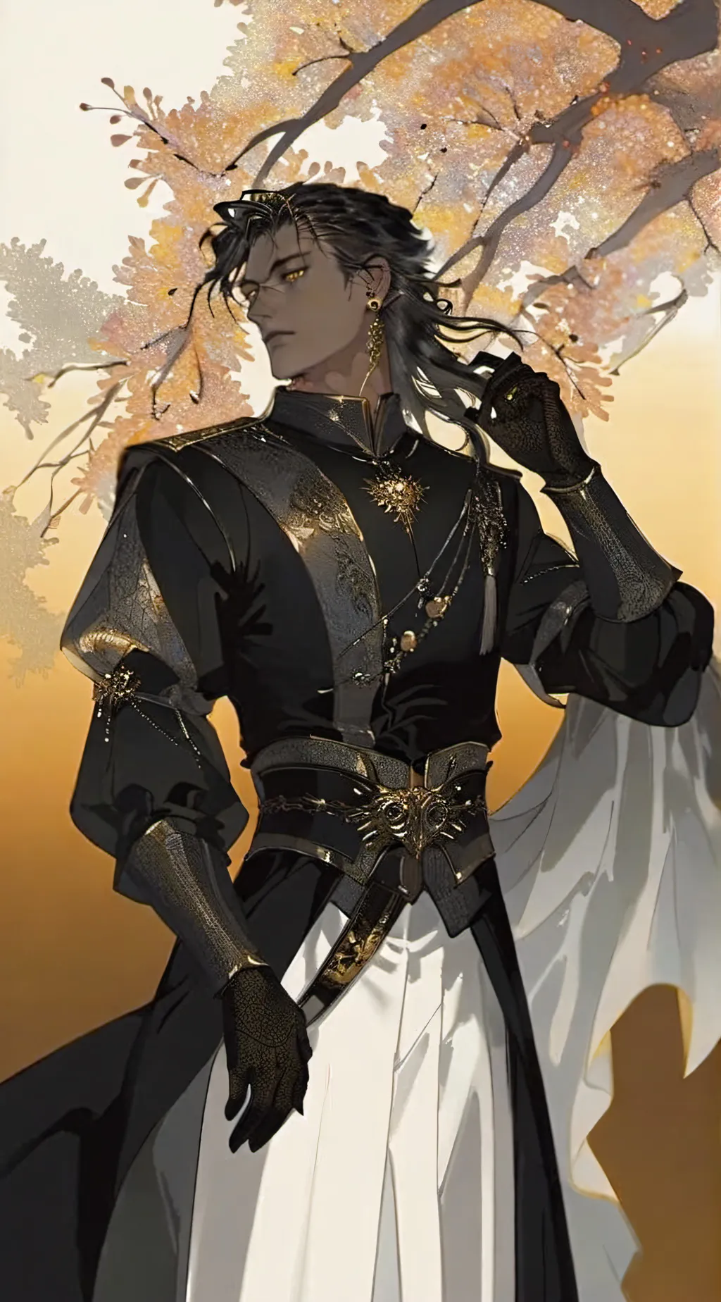 ai character: King Deus background