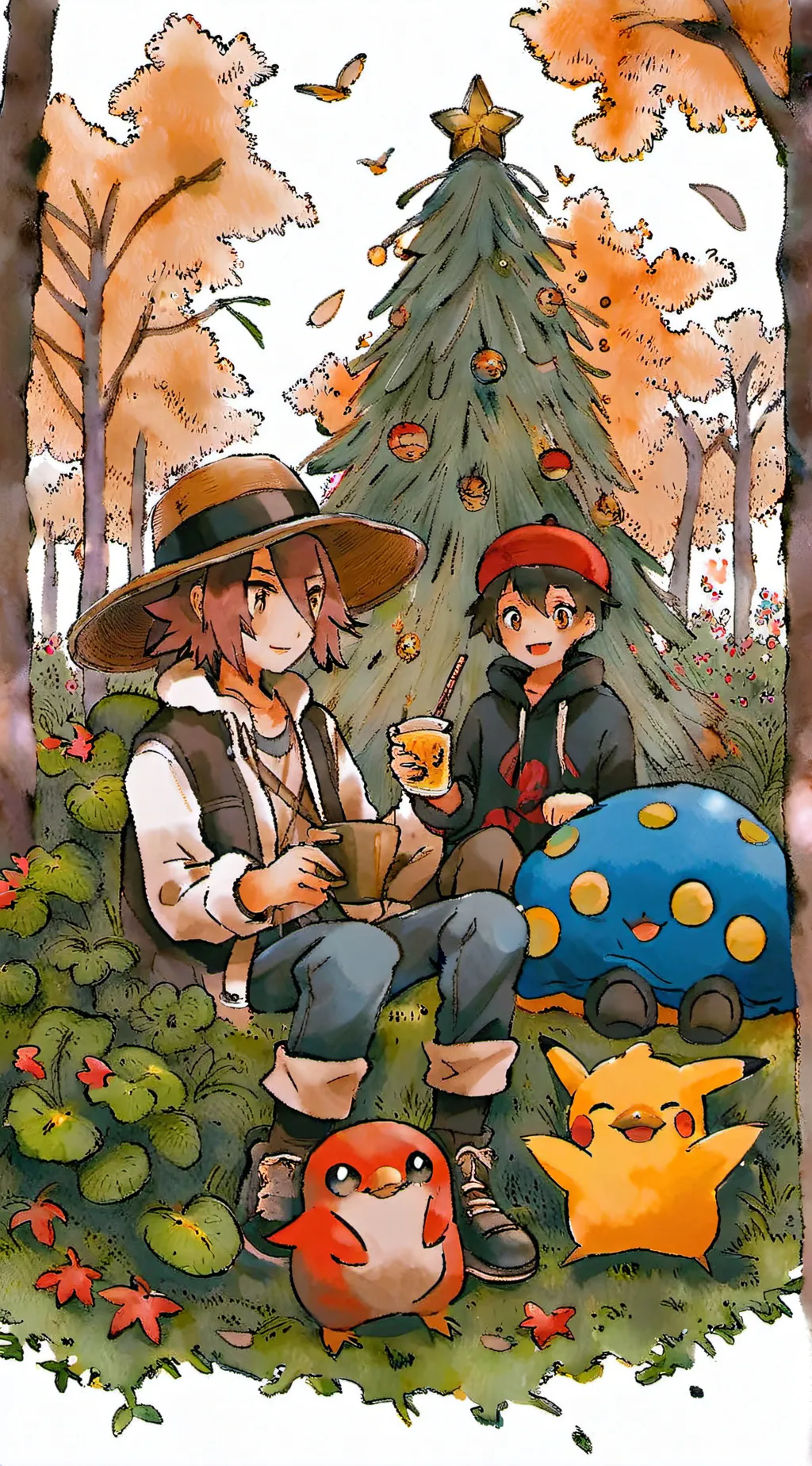 ai character: The best hotel! background