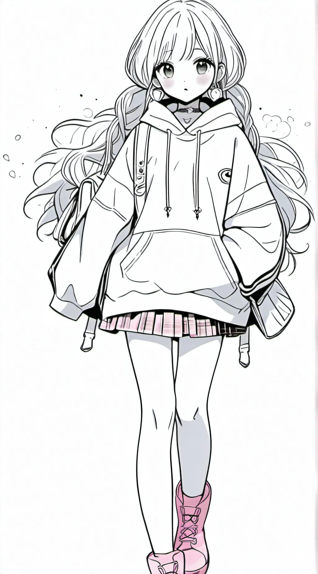 ai character: kitty  background