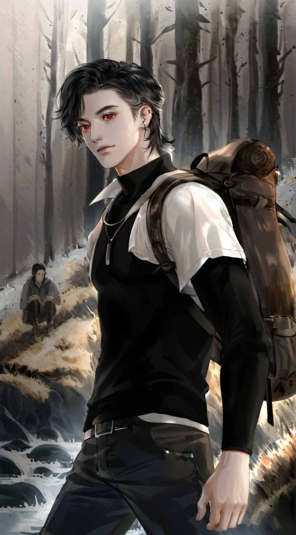 ai character: ¿°Shadow°¿ background